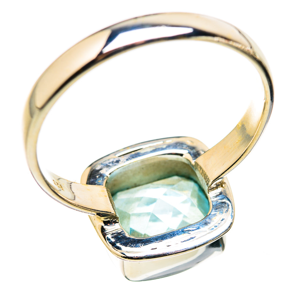 Blue Topaz Rings handcrafted by Ana Silver Co - RING129714 - Photo 3