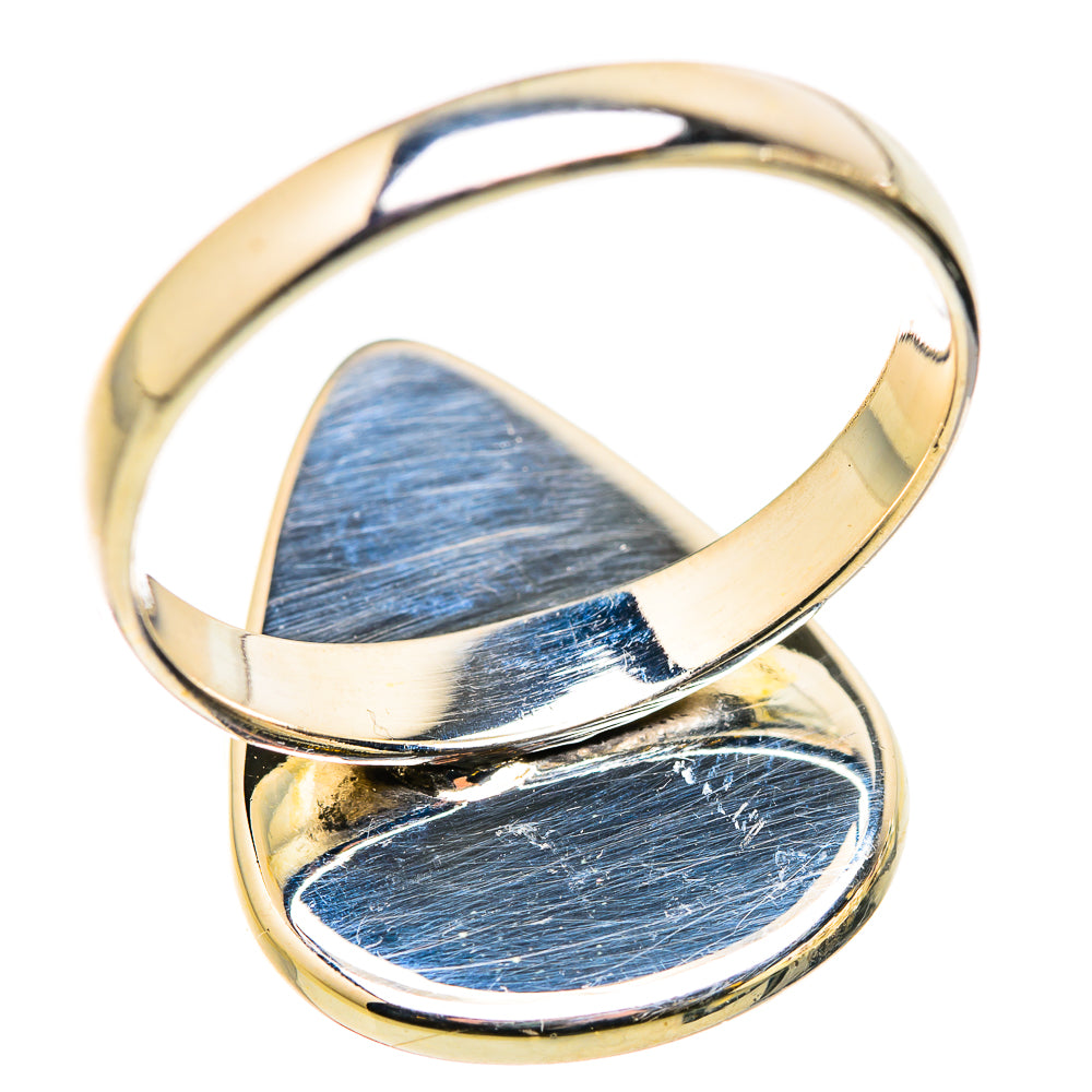 Green Moonstone Rings handcrafted by Ana Silver Co - RING129715 - Photo 3