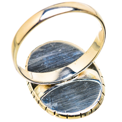 Green Moonstone Rings handcrafted by Ana Silver Co - RING129716 - Photo 3