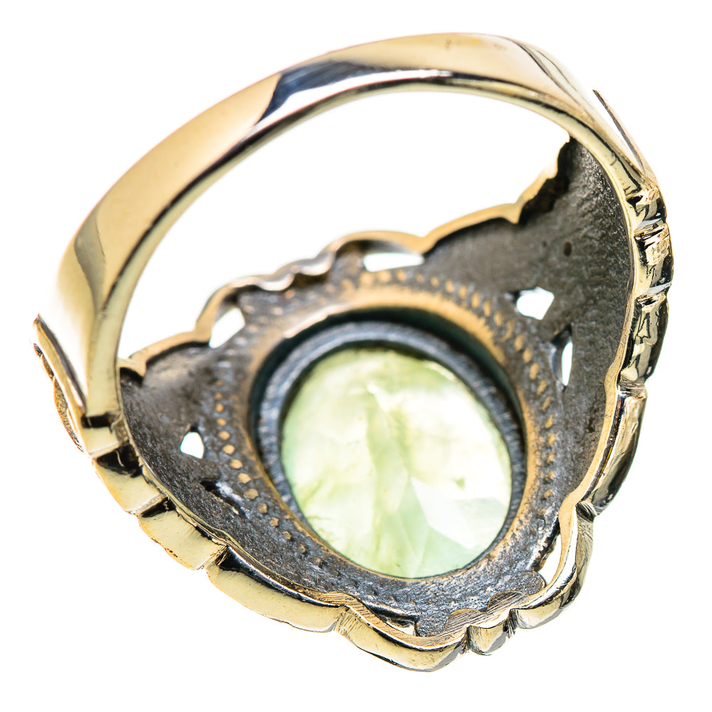 Prehnite Rings handcrafted by Ana Silver Co - RING129739 - Photo 3