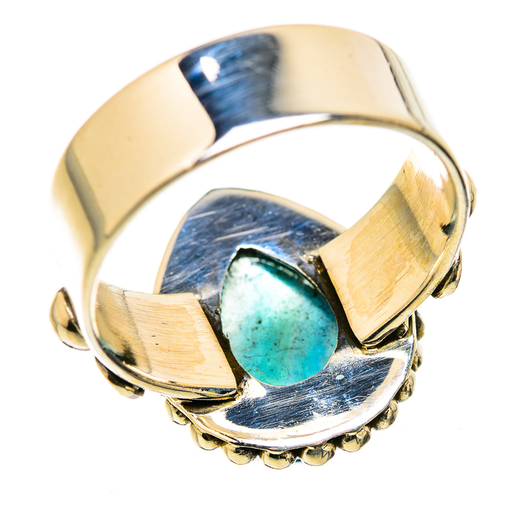 Blue Fluorite Rings handcrafted by Ana Silver Co - RING129759 - Photo 3
