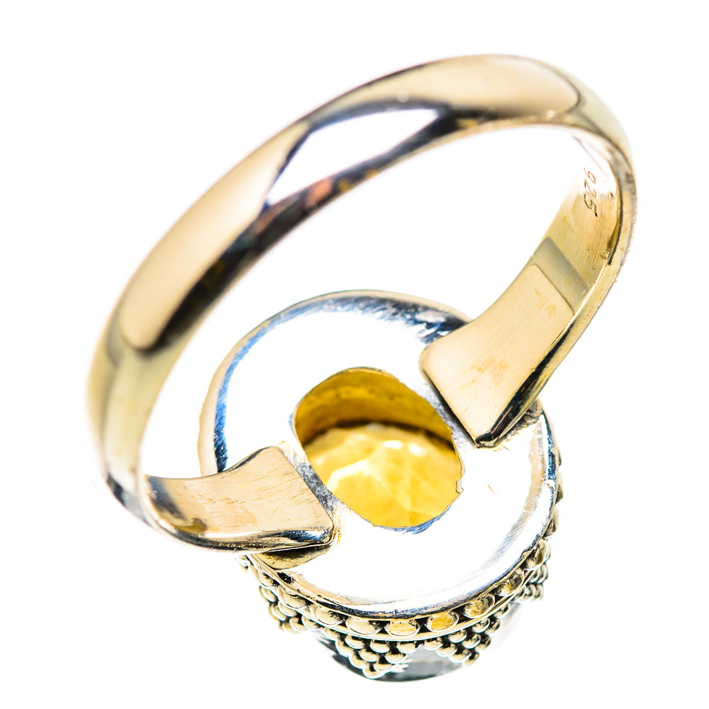 Citrine Rings handcrafted by Ana Silver Co - RING129766 - Photo 3