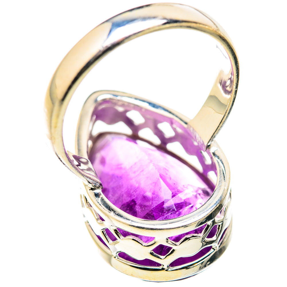 Amethyst Rings handcrafted by Ana Silver Co - RING129769 - Photo 3