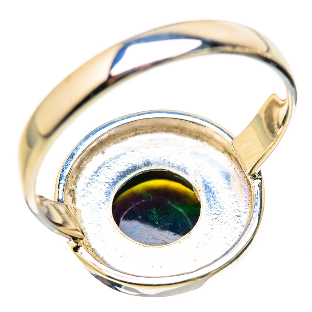 Black Opal Rings handcrafted by Ana Silver Co - RING129779 - Photo 3