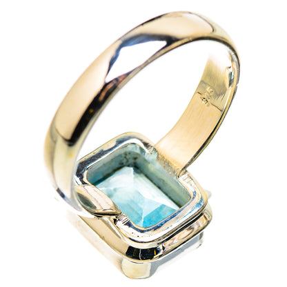 Blue Topaz Rings handcrafted by Ana Silver Co - RING129781 - Photo 3