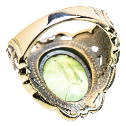 Prehnite Rings handcrafted by Ana Silver Co - RING129786 - Photo 3