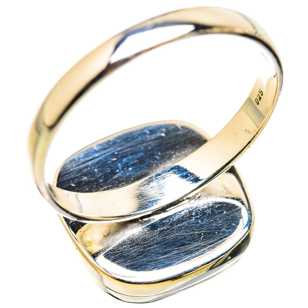 Rainbow Moonstone Rings handcrafted by Ana Silver Co - RING129805 - Photo 3