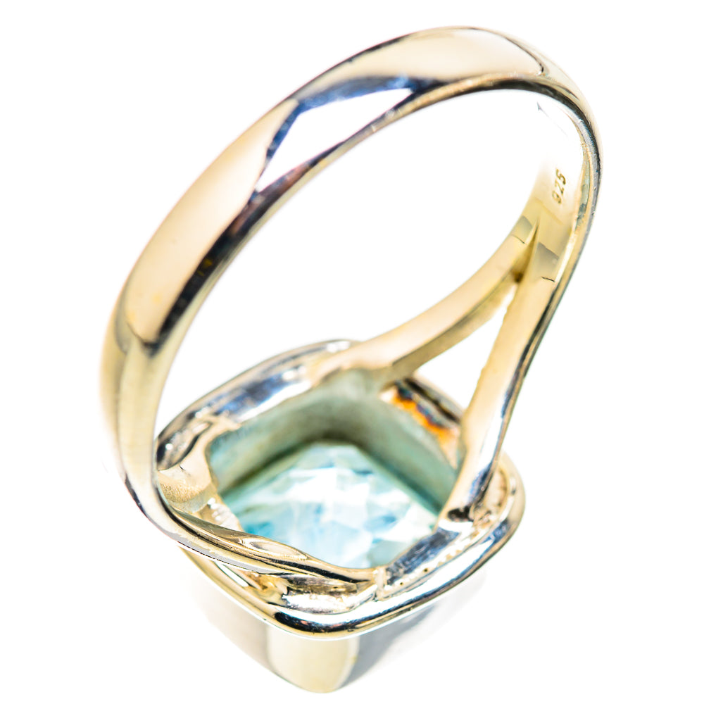 Blue Topaz Rings handcrafted by Ana Silver Co - RING129810 - Photo 3