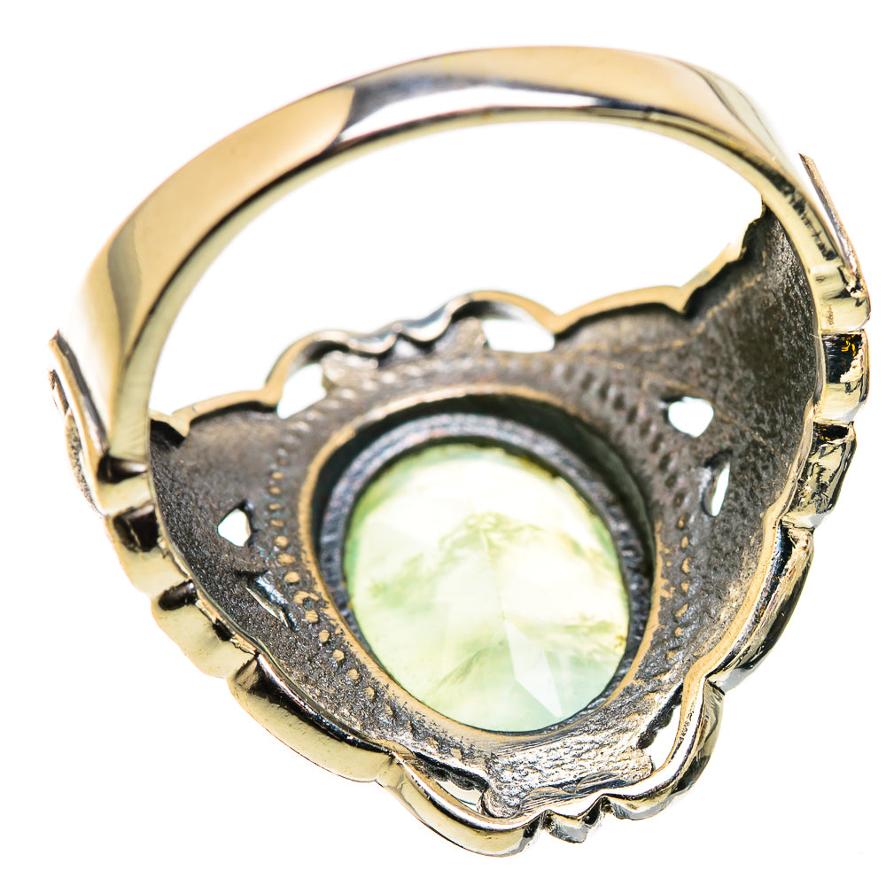Prehnite Rings handcrafted by Ana Silver Co - RING129812 - Photo 3