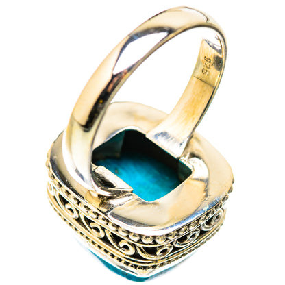 Chrysocolla Rings handcrafted by Ana Silver Co - RING129828 - Photo 3