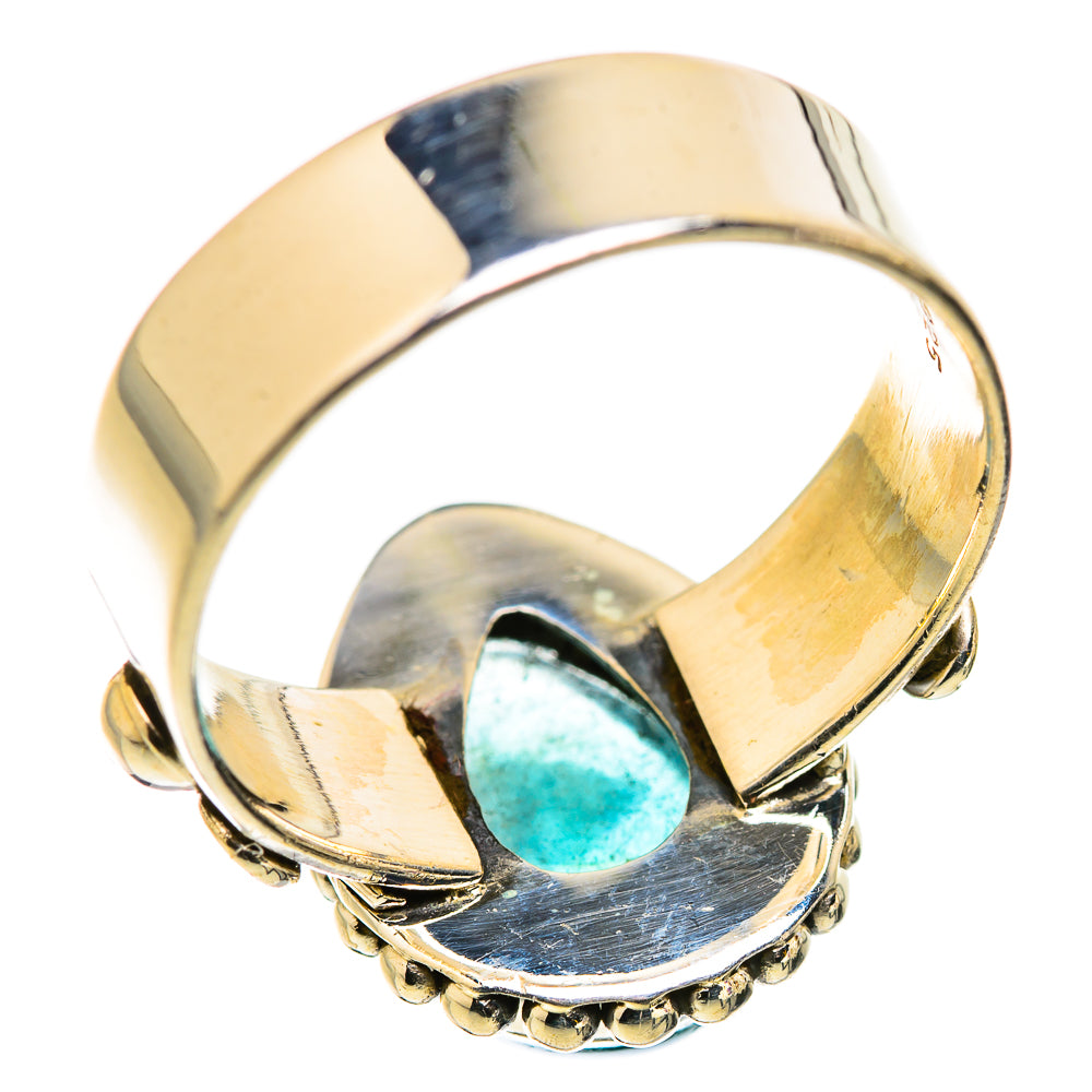 Blue Fluorite Rings handcrafted by Ana Silver Co - RING129831 - Photo 3
