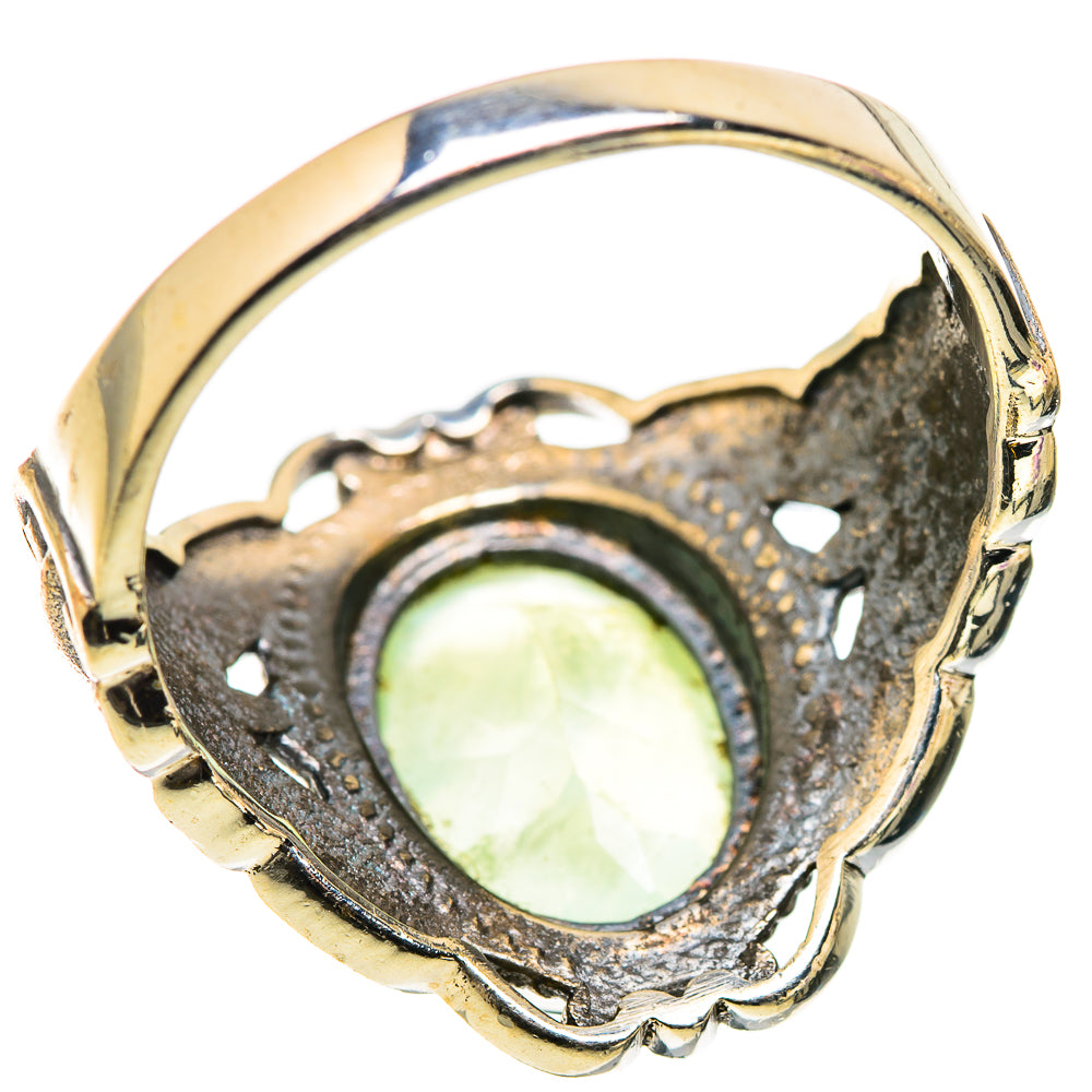 Prehnite Rings handcrafted by Ana Silver Co - RING129834 - Photo 3