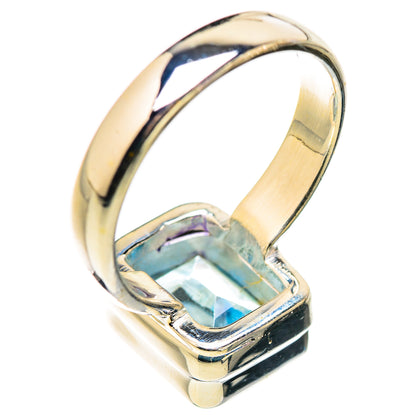 Blue Topaz Rings handcrafted by Ana Silver Co - RING129848 - Photo 3
