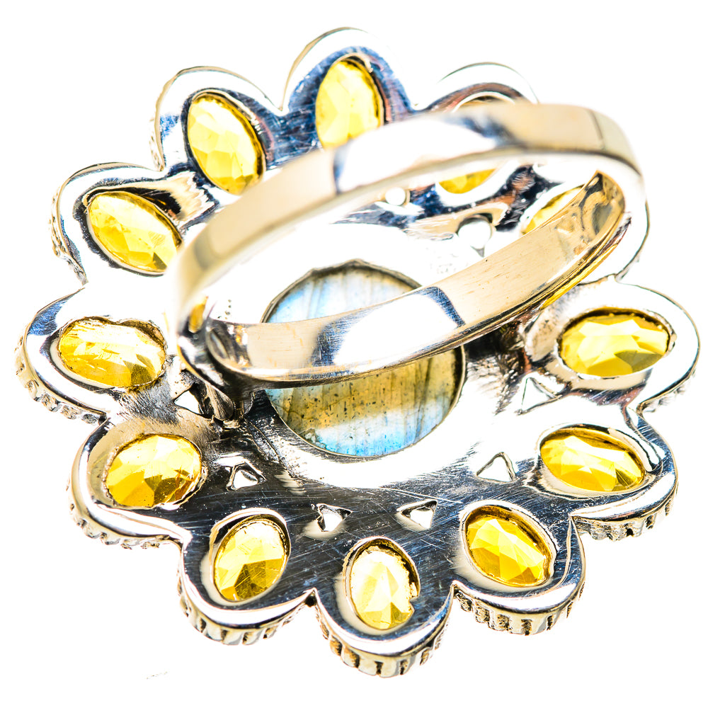 Labradorite Rings handcrafted by Ana Silver Co - RING129866 - Photo 3