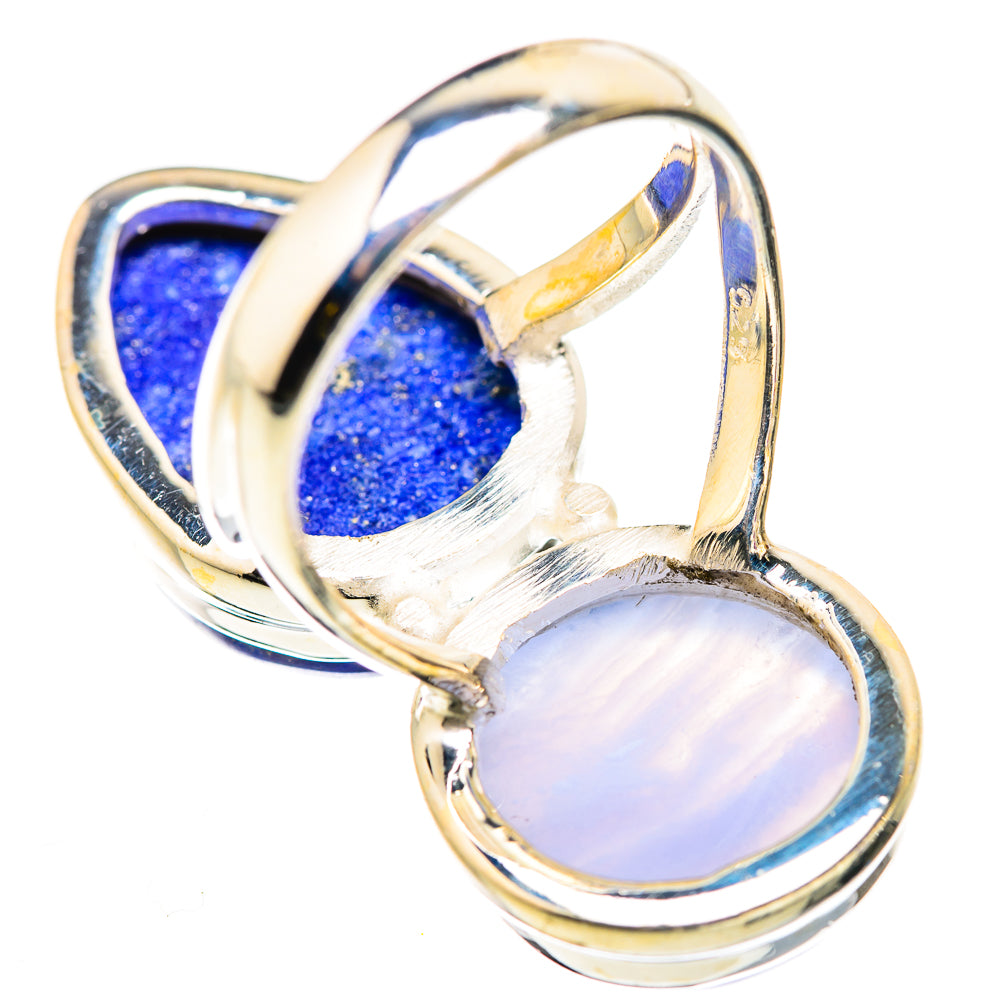 Lapis Lazuli Rings handcrafted by Ana Silver Co - RING129875 - Photo 3
