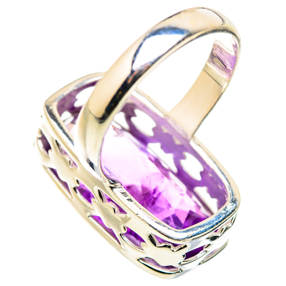 Amethyst Rings handcrafted by Ana Silver Co - RING129887 - Photo 3