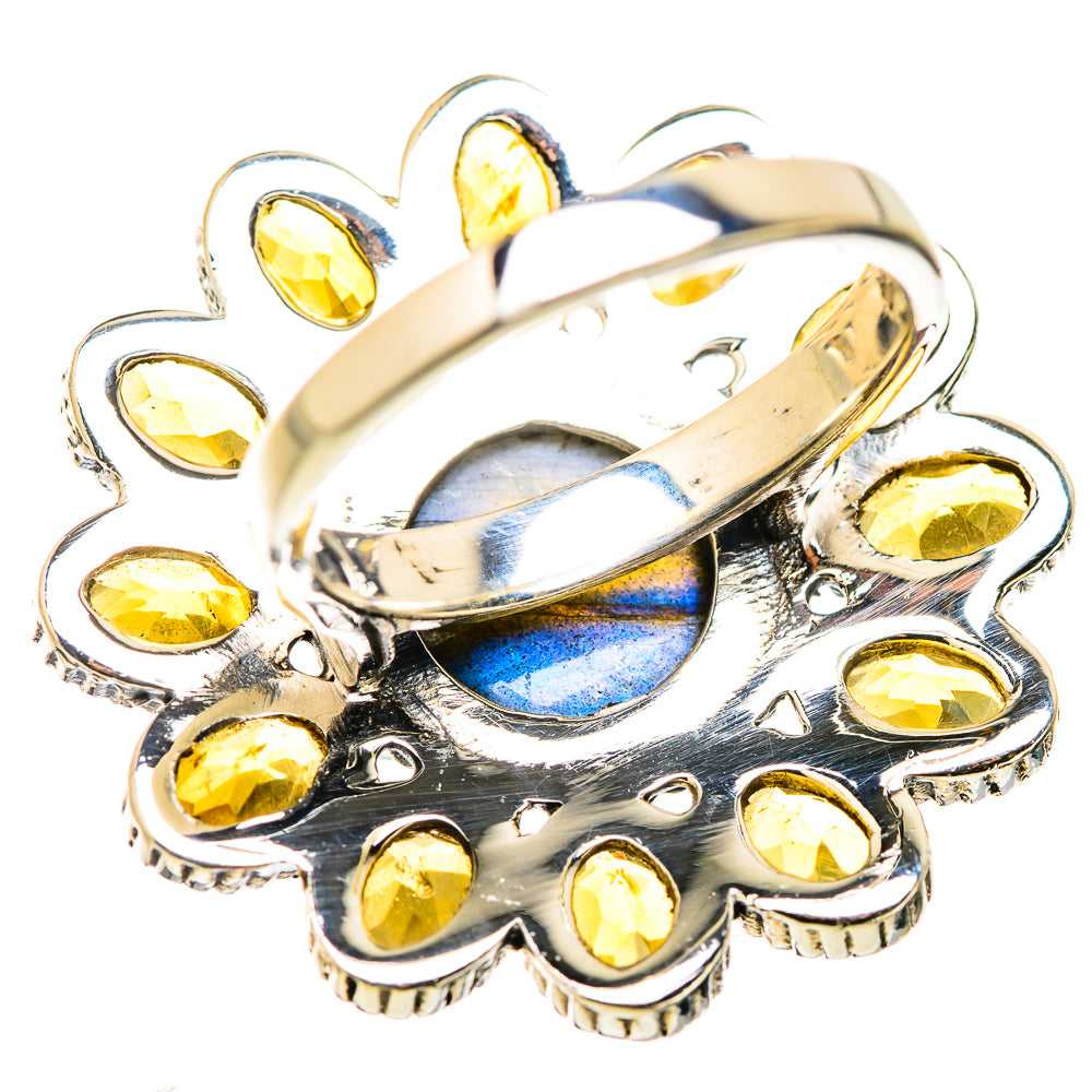 Labradorite Rings handcrafted by Ana Silver Co - RING129894 - Photo 3
