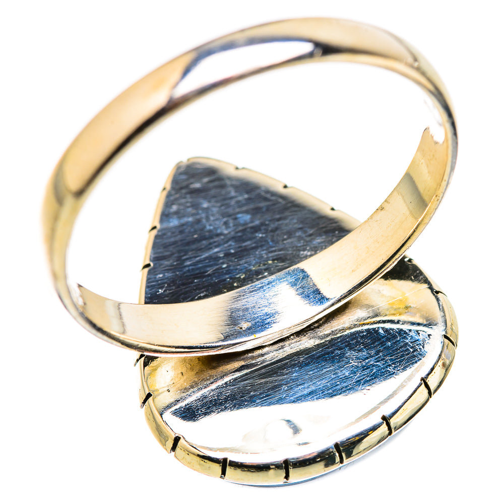 Rainbow Moonstone Rings handcrafted by Ana Silver Co - RING129900 - Photo 3