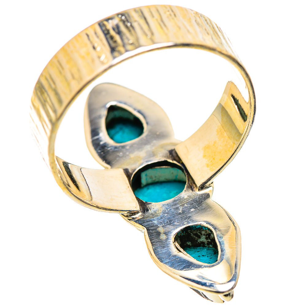 Sleeping Beauty Turquoise Rings handcrafted by Ana Silver Co - RING129920 - Photo 3