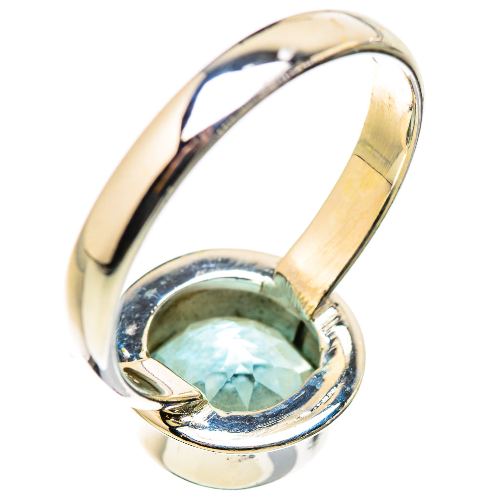 Blue Topaz Rings handcrafted by Ana Silver Co - RING129921 - Photo 3