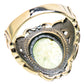 Prehnite Rings handcrafted by Ana Silver Co - RING129924 - Photo 3