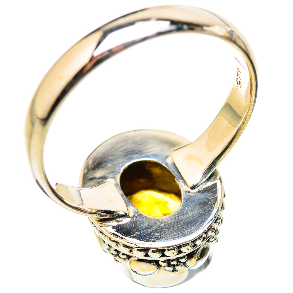 Mandarin Citrine Rings handcrafted by Ana Silver Co - RING129928 - Photo 3