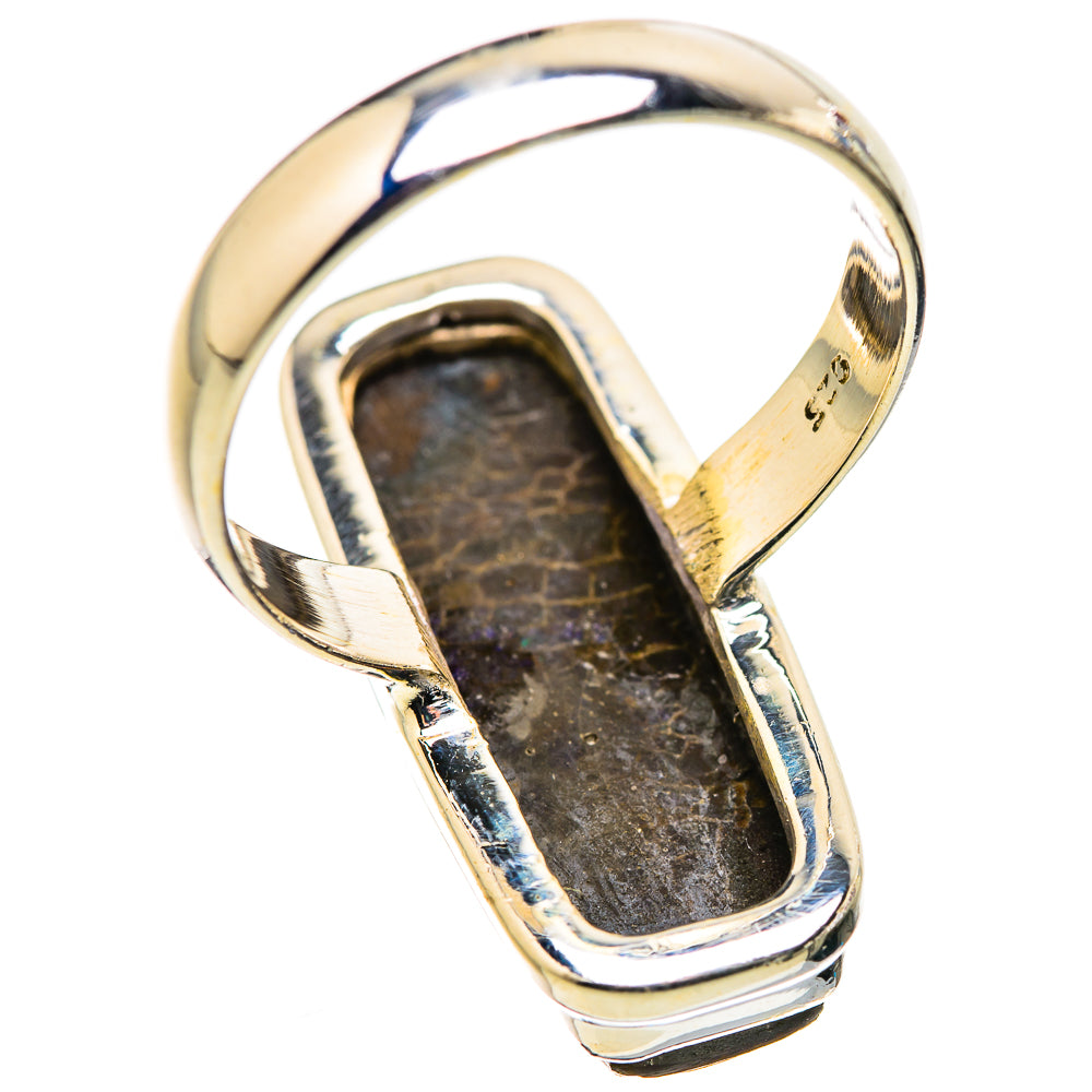 Ammolite Rings handcrafted by Ana Silver Co - RING129934 - Photo 3