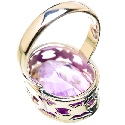Amethyst Rings handcrafted by Ana Silver Co - RING129935 - Photo 3