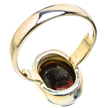 Black Opal Rings handcrafted by Ana Silver Co - RING129945 - Photo 3