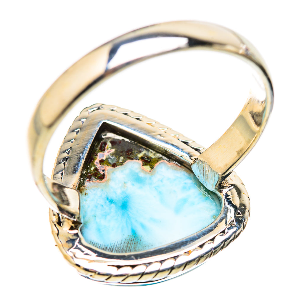 Larimar Rings handcrafted by Ana Silver Co - RING129947 - Photo 3