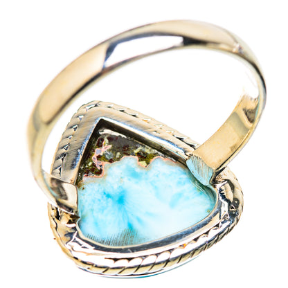 Larimar Rings handcrafted by Ana Silver Co - RING129947 - Photo 3