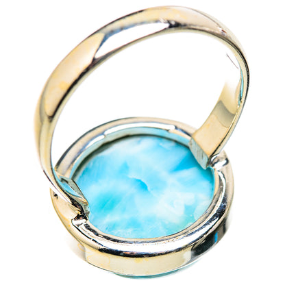 Larimar Rings handcrafted by Ana Silver Co - RING129951 - Photo 3
