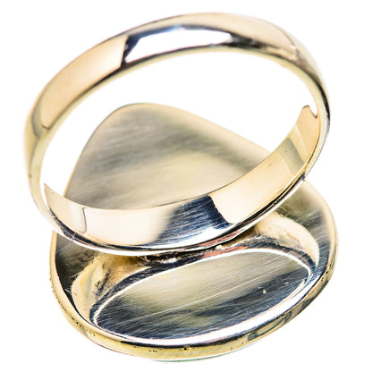 Green Moonstone Rings handcrafted by Ana Silver Co - RING129952 - Photo 3