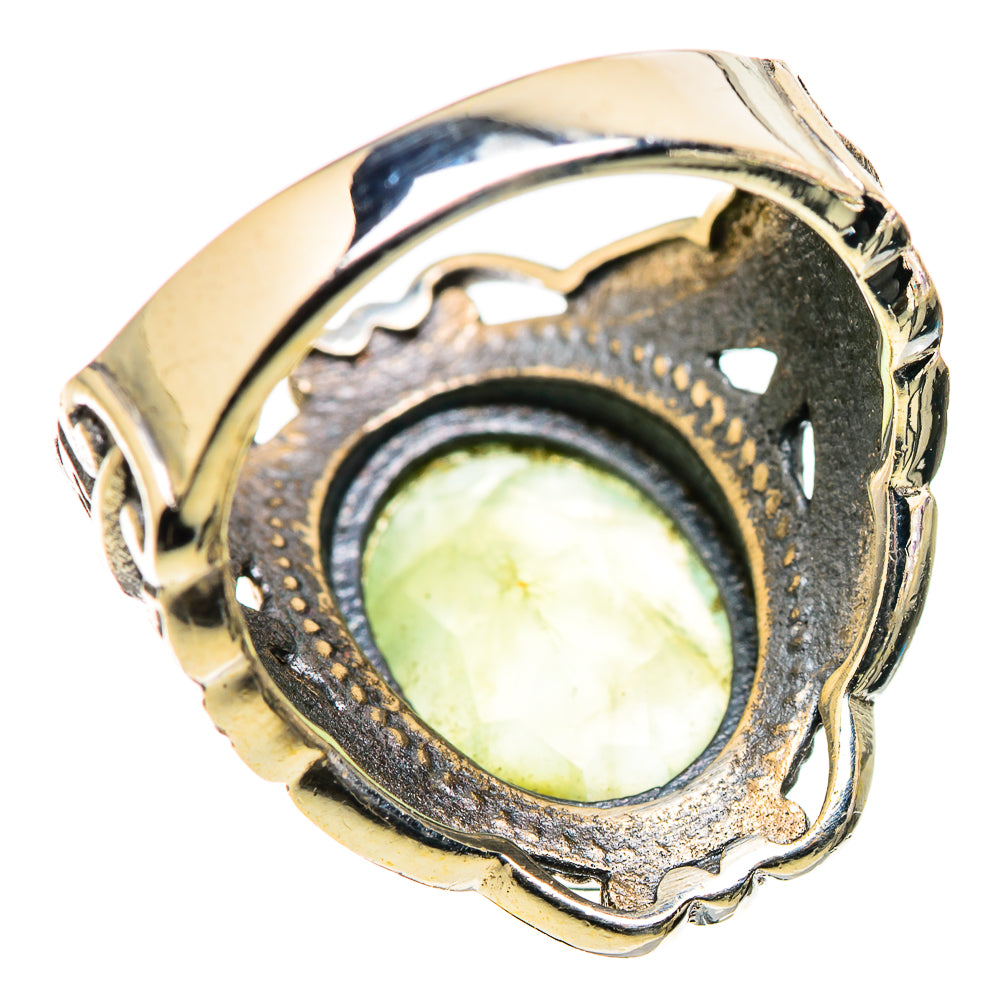 Prehnite Rings handcrafted by Ana Silver Co - RING129954 - Photo 3
