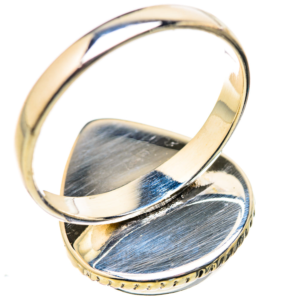 Rainbow Moonstone Rings handcrafted by Ana Silver Co - RING129978 - Photo 3