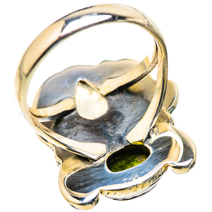 Rainbow Moonstone Rings handcrafted by Ana Silver Co - RING129979 - Photo 3