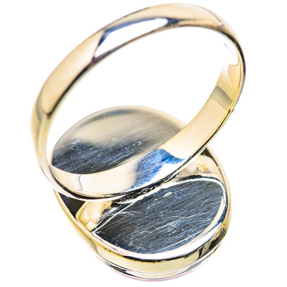 Pink Moonstone Rings handcrafted by Ana Silver Co - RING129984 - Photo 3