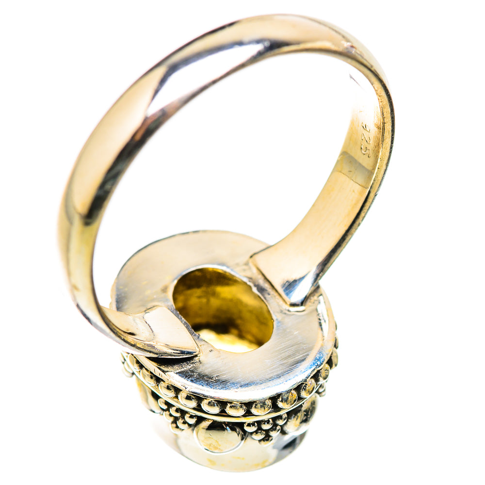 Citrine Rings handcrafted by Ana Silver Co - RING130005 - Photo 3