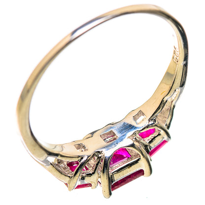 Ruby Rings handcrafted by Ana Silver Co - RING130008 - Photo 3