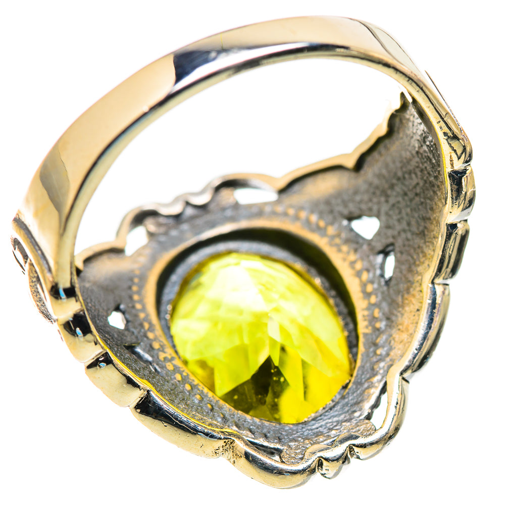 Citrine Rings handcrafted by Ana Silver Co - RING130017 - Photo 3