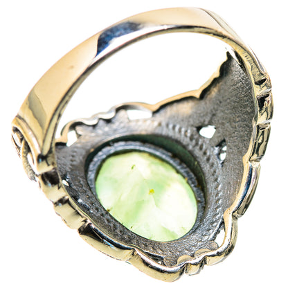 Prehnite Rings handcrafted by Ana Silver Co - RING130025 - Photo 3