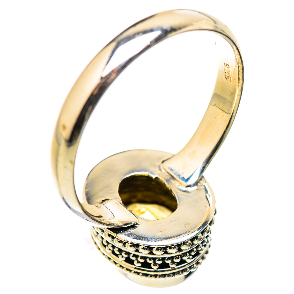 Citrine Rings handcrafted by Ana Silver Co - RING130026 - Photo 3