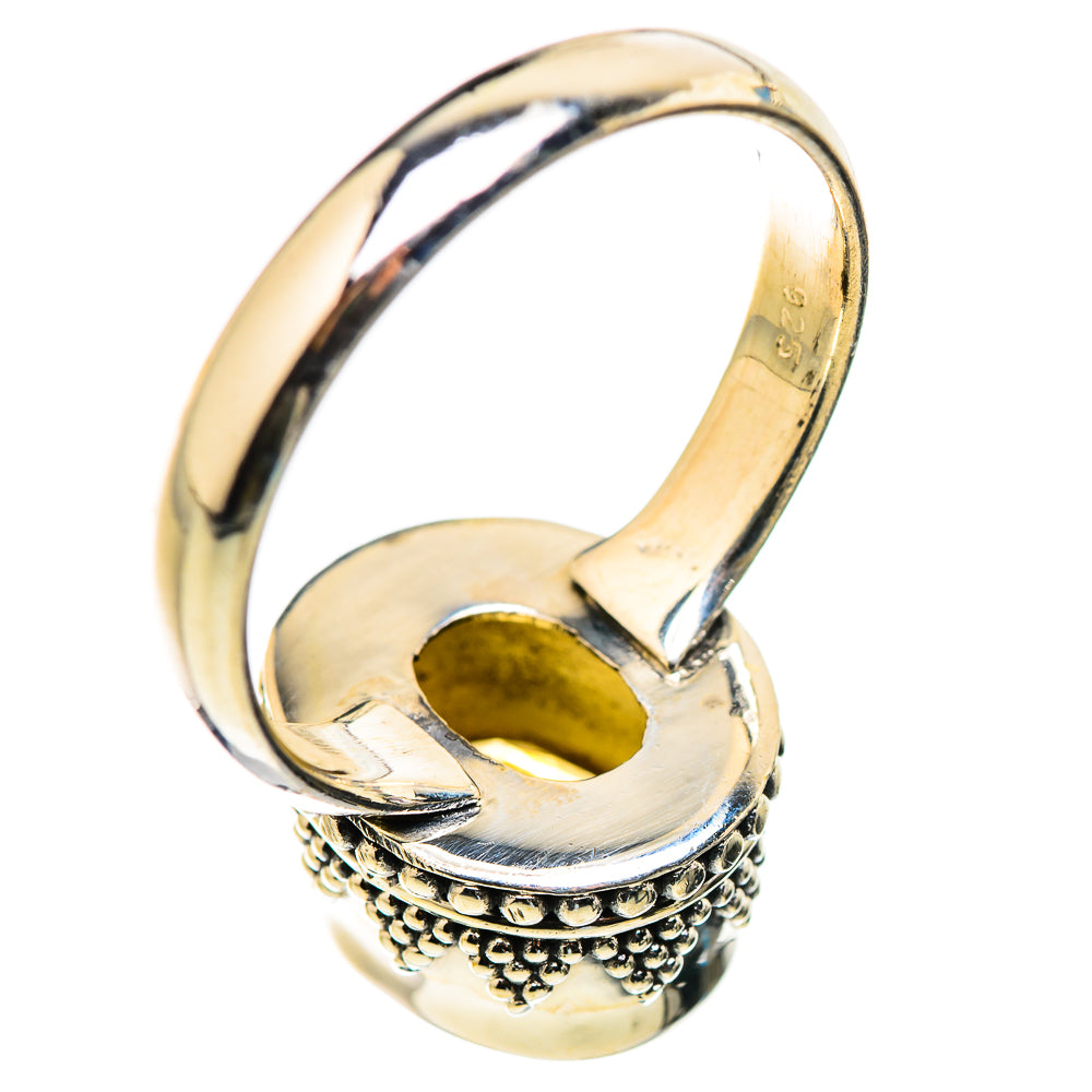 Citrine Rings handcrafted by Ana Silver Co - RING130028 - Photo 3