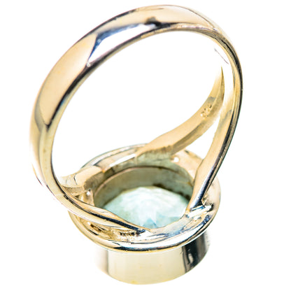 Blue Topaz Rings handcrafted by Ana Silver Co - RING130045 - Photo 3