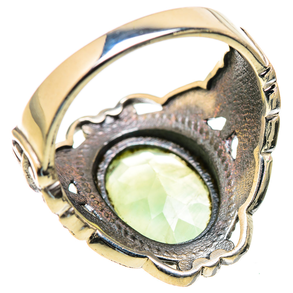 Prehnite Rings handcrafted by Ana Silver Co - RING130048 - Photo 3