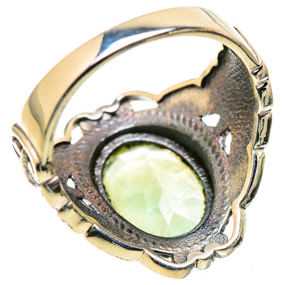 Prehnite Rings handcrafted by Ana Silver Co - RING130048 - Photo 3