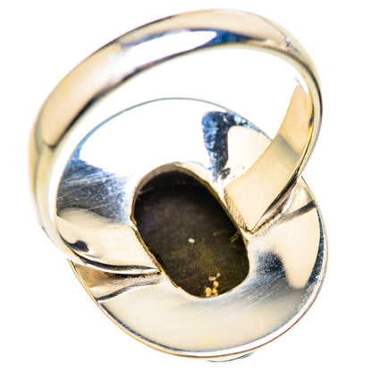 Ammolite Rings handcrafted by Ana Silver Co - RING130056 - Photo 3