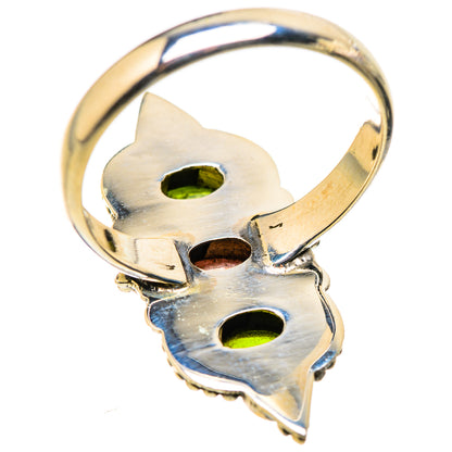 Tourmaline Rings handcrafted by Ana Silver Co - RING130057 - Photo 3