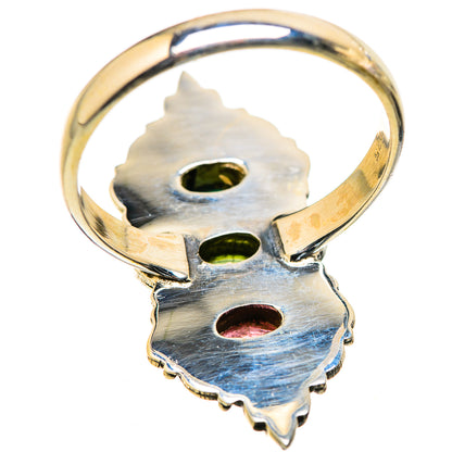 Tourmaline Rings handcrafted by Ana Silver Co - RING130060 - Photo 3