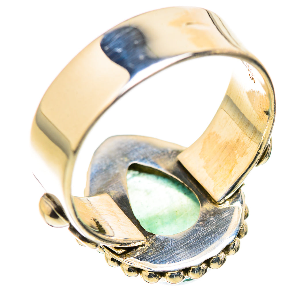 Blue Fluorite Rings handcrafted by Ana Silver Co - RING130064 - Photo 3